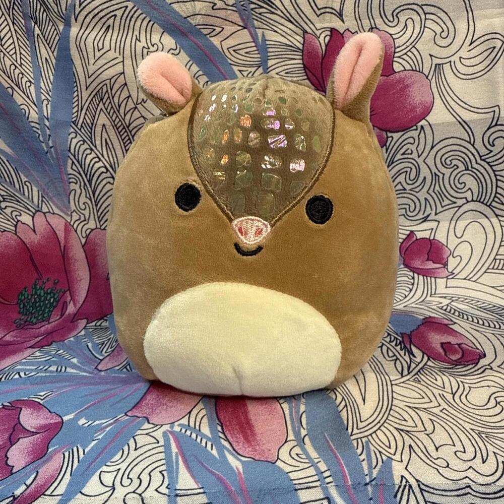 Squishmallows Thompson the Armadillo Plush 5" Mini Kellytoy Stuffed Toy